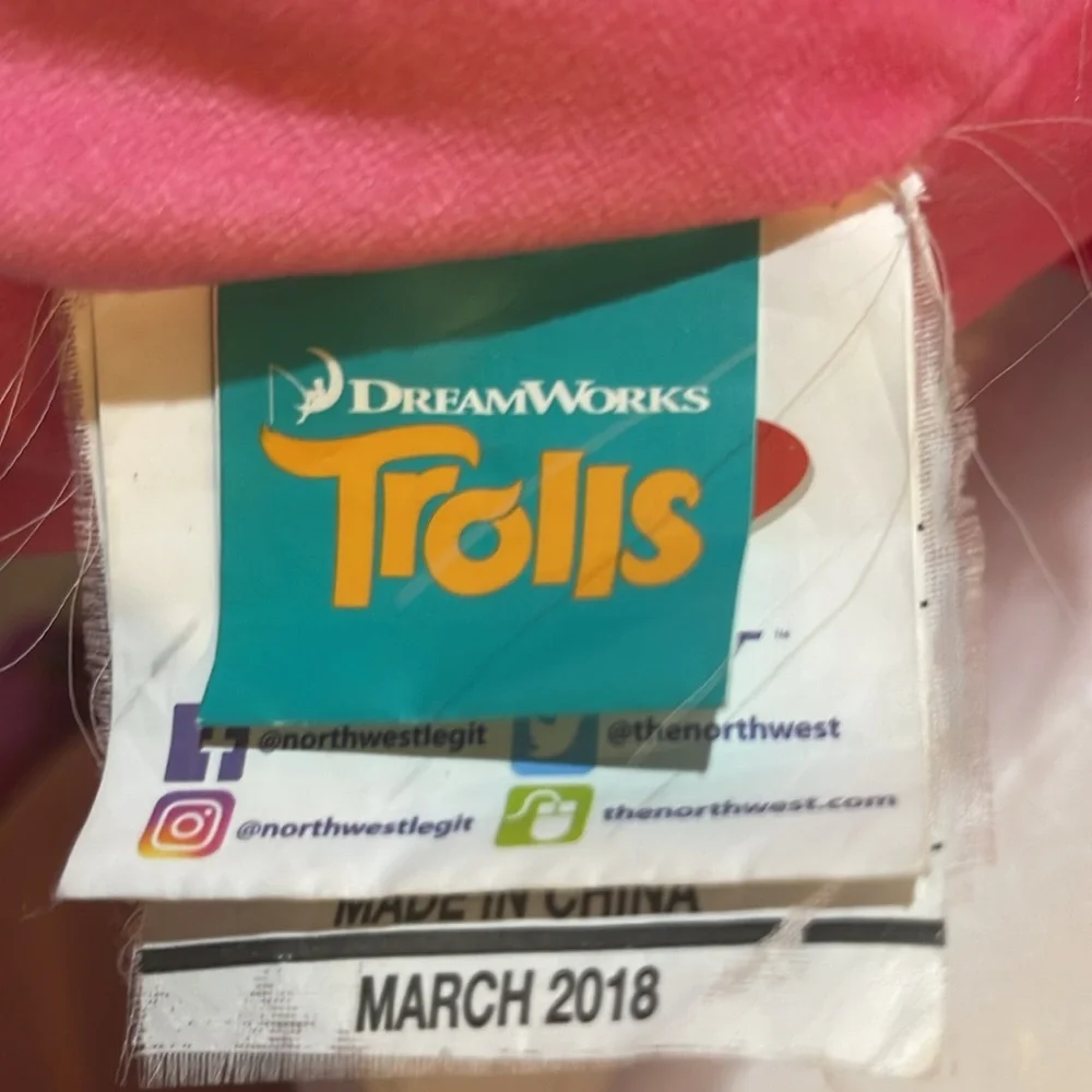 Poppy sweet  troll head